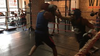 🥊BOXING - TrueFlow VS 2x SOUTHPAWS(ROUND ROBIN SPARRING)