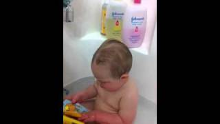 Jackson sings in the tub