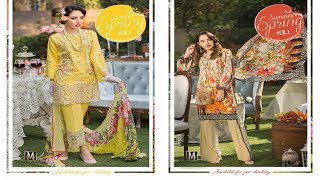 Latest Mausummery Spring Summer Unstitched Collection Vol 1