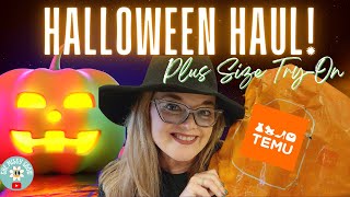 HALLOWEEN HAUL From Temu! Plus Size \