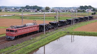 2022/06/12 工6332レ 水戸工臨 EF81 81[尾]+ホキ8B