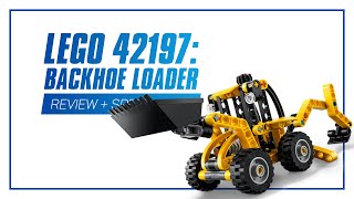 LEGO 42197 Backhoe Loader - IN-DEPTH REVIEW