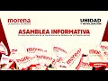 Asamblea Informativa en Tuxtepec, Oaxaca.