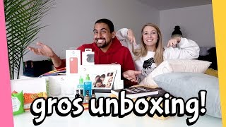 GROS UNBOXING!