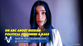 Nadya Tolokonnikova on jailed Navalny, Pussy Riot's Masha and Lucy facing 2 years in jail / The View