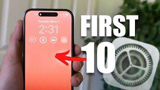 iPhone 14 Pro - First 10 Things To Do! (Tips & Tricks) iOS 16.4