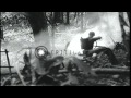 Battle between US Marines and Japanese soldiers in Guadalcanal Island, Pacific Th...HD Stock Footage