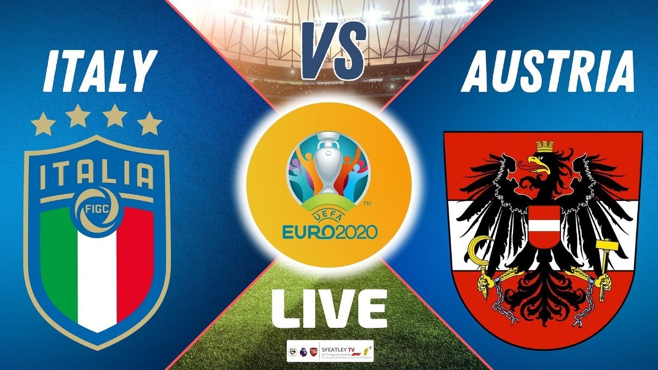 UEFA Euro 2020 | Round Of 16 | Game 2 | Italy Vs Austria | Live ...