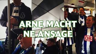 Arne macht ne Ansage in der S-Bahn Berlin