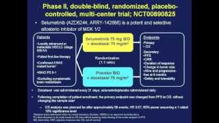 GRACEcast-114_Lung-Cancer_ASCO 2012 LC Highlights: Dr. Neal on MEK Inhibitor Selumetinib in NSCLC