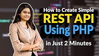 How to Create simple REST API using PHP | Short Tutorial