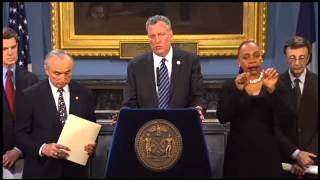 De Blasio Gives Update On East Harlem Explosion