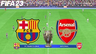 FIFA 23 | Barcelona vs Arsenal - UEFA Champions League - PS5 Gameplay