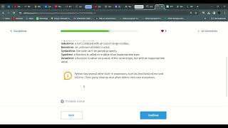 25 Exceptions | Python Intermediate | Sololearn