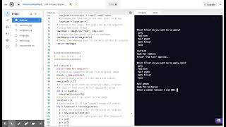 Repl.it - Unit 4 Project Starter Code