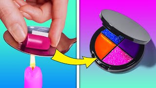 REUSE MAKEUP PRODUCTS || COOL MAKEUP HACKS AND BEAUTY TRICKS THAT MIGHT BE HELPFUL