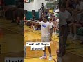 LeBron James hyping up his son Bryce during his high school basketball game! (via @huntershoopers)
