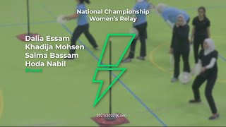 SPEEDBALL - Season 21/22 | Senior Women's Relay | Dalia E./ Khadija M./ Salma B. / Hoda N.(RSC)