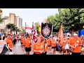 12th July 2023 Benidorm Orange March Golden Last Bar To The Ibrox. The Benidorm Protestant Boys Band