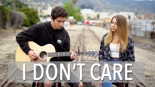 I Don't Care | Ed Sheeran & Justin Bieber | cover by Kyson Facer & Jada Facer