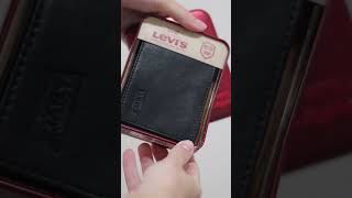 Levis wallet unboxing #levis #unboxing #love #present