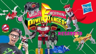 【開箱片】孩之寶【 POWER RANGERS】恐龍戰隊 大獸神 合體機械人 MEGAZORD UNBOXING \u0026 REVIEW