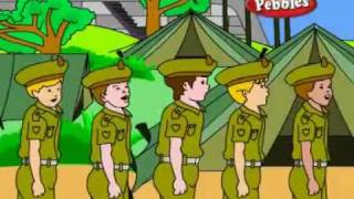 Five Little Soldiers | Nursery Rhymes for Children | Kids Songs | Nursery Kids Rhymes by PoPoPlay