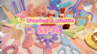 【ASMR】まとめ80分💤おもちゃの熟睡エステサロン💆‍♀️Wooden\u0026plastic relaxing spa RP 80min.