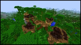 How to make a Minecraft JUNGLE Town!