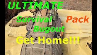 Emergency Bug Out Pack - The Ultimate Bugout Pack for Overland Camping ( or the Apocalypse )