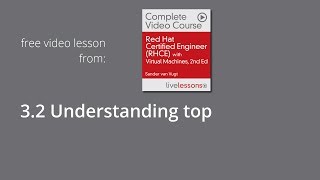 Understanding top - RHCE System Performance Reporting, RHCE Complete Video Course, lesson 3.2