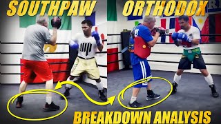 Freddie Roach switch Stance while training Manny Pacquiao for the  Fight!!