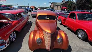 2022 Syracuse Nationals classic car show 1000s of classic cars hot rods street rods old trucks 4K