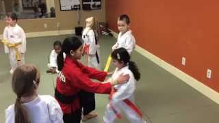 Taekwondo class at Upper Dublin's Personal Power Martial Arts