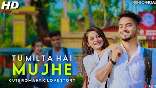 Tu Milta Hai Mujhe Raj Barman||Cute Love Story |New Hindi Song | Ft.Ruhi & Jacky | Ruhi Official