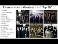 R a m m s t e i n 2024 - Greatest Hits, Full Album, Best Songs