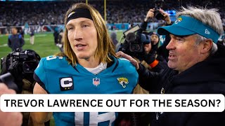 Should the Jaguars Shut Down Trevor Lawrence for the rest of the season?