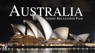 Australia 4K Scenic Relaxation Film | Sydney Australia Drone Video with Calming Music