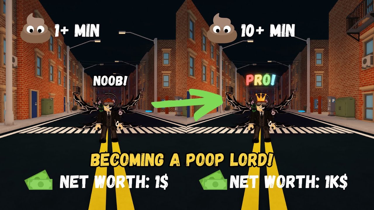 I Became A Poop Lord Noob To Pro Selling Poop Tycoon Youtube