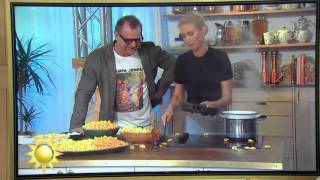 Lucka 24: Jenny brassar ostbågar - Nyhetsmorgon (TV4)