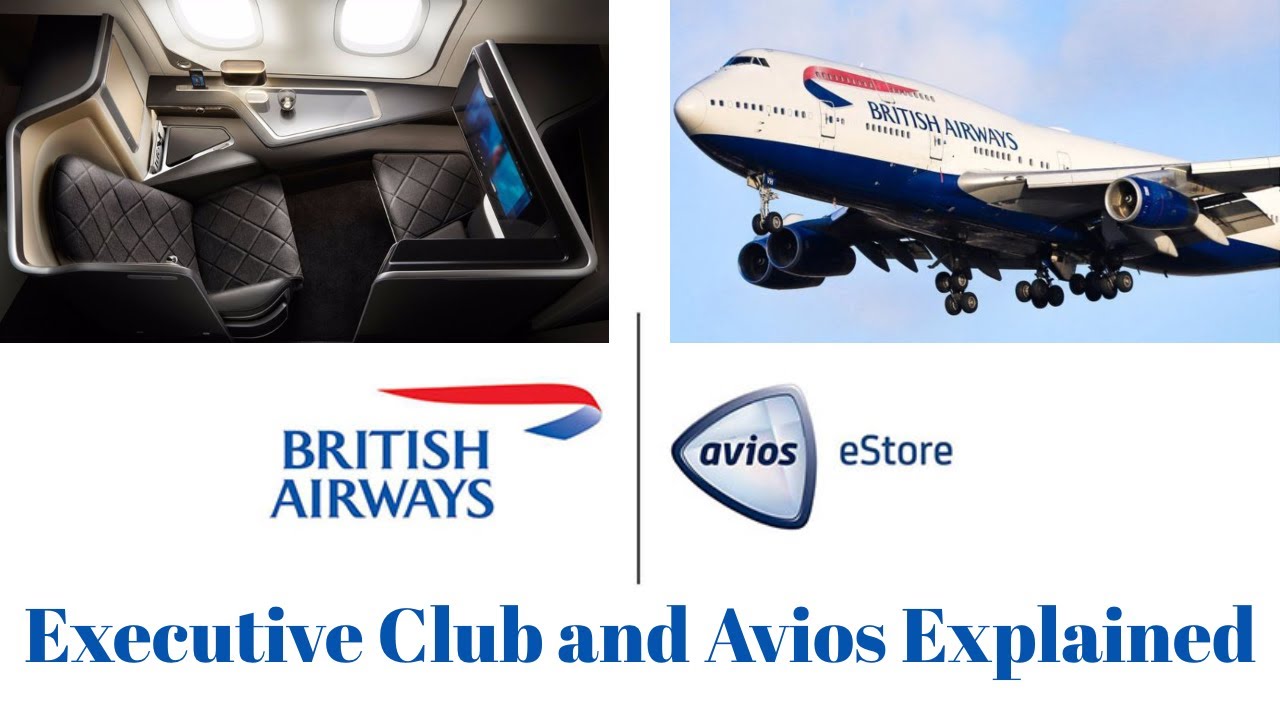 British Airways Executive Club And Avios Points Explained - YouTube