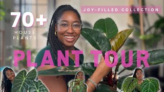 Plant Tour 2025: 70+ Plants In My Indoor Spiritual Sanctuary | Alocasias, Hoyas, Begonias \u0026 More! 🌱