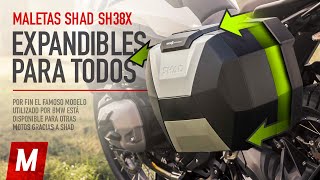 Maletas SHAD SH38X | Prueba y opinión de las maletas de moto expandibles \