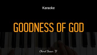 Karaoke Piano GOODNESS OF GOD - MALE KEY - Instrumental Piano ~ Jefri S. Lase