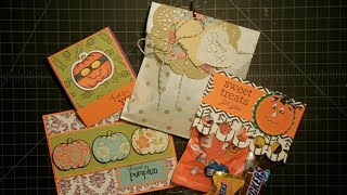 Three Fall Treats and A Card Tutorial