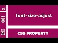 CSS Property : font-size-adjust explained !