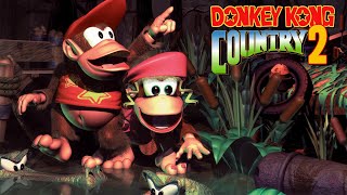 Donkey Kong Country 2 SNES 102% (Partie 2) On continue le Tout loot dans le monde 3