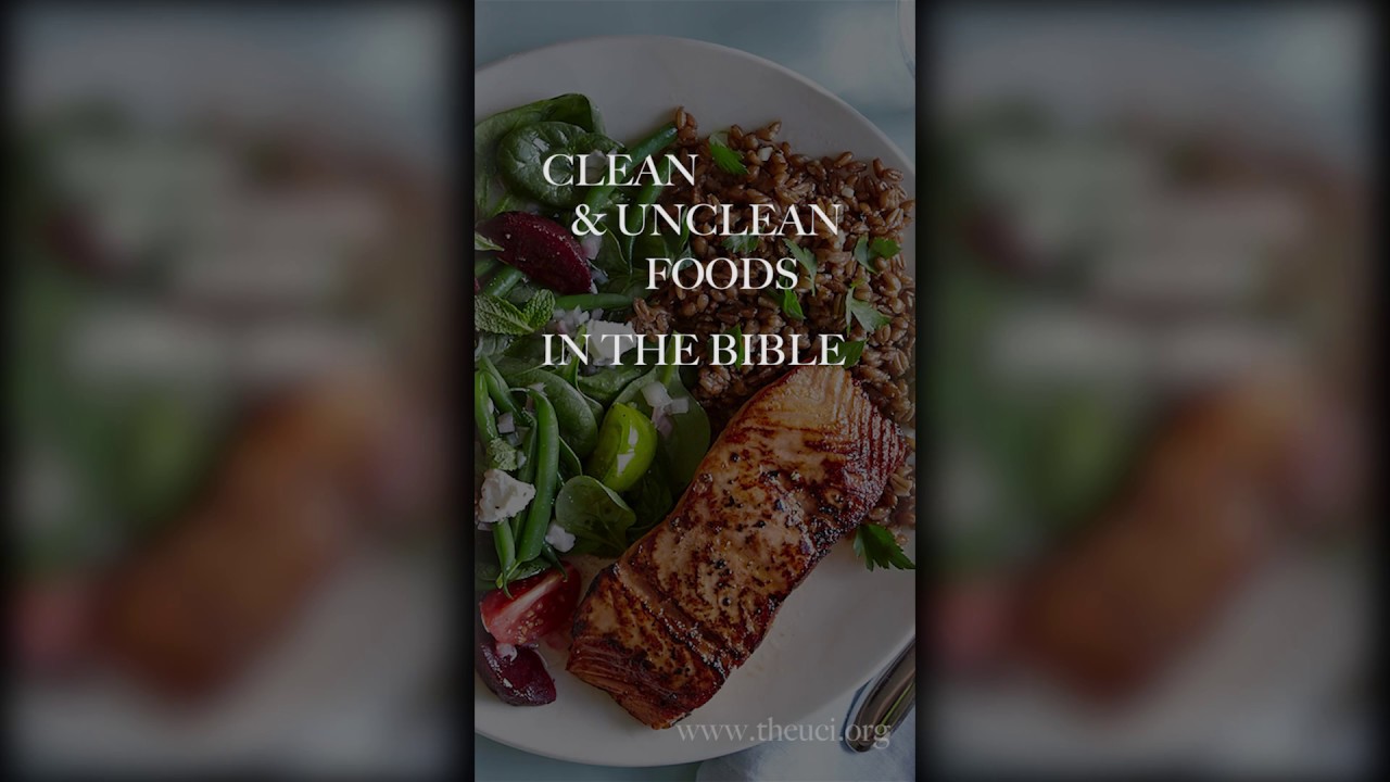 D42 2018-Clean And Unclean Food In The Bible - YouTube