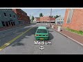 【beamng.drive】画質比較 game quality comparison