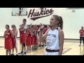 Hamilton High School Jessi Gradillas Sings National Anthem at Unified Game 4.23.15